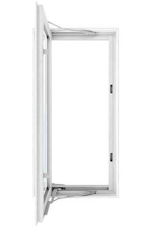 Windows frame aligned with clean finish